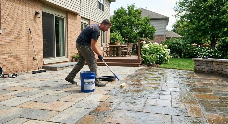 Concrete Patio Sealing in Redmond, WA