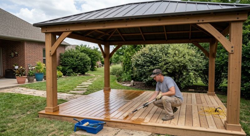 Pavilion Sealing in Renton, WA