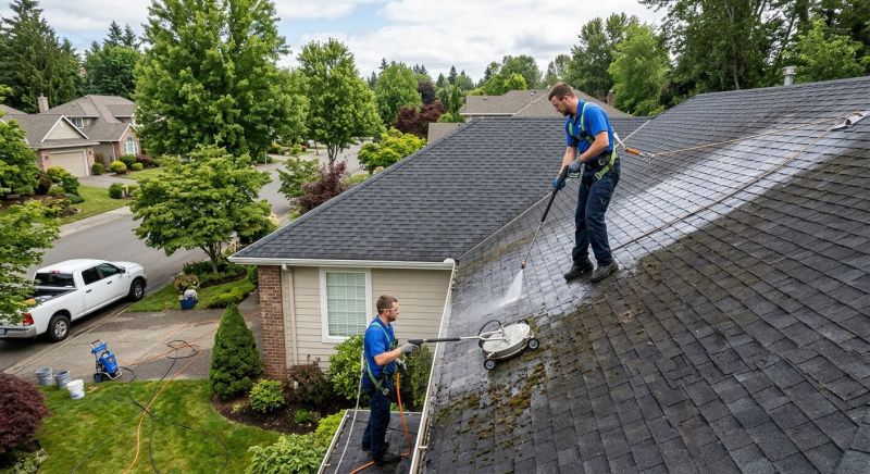 Wood Shake Roof Cleaning in Vancouver, WA
